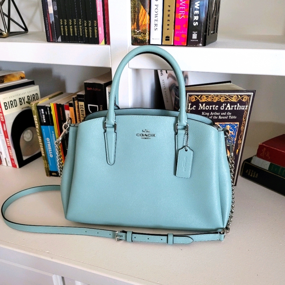 NEW Seafoam Coach Bag